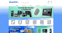 Desktop Screenshot of diaxisperu.com